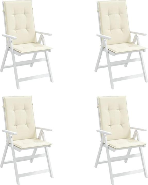 Produktbild vidaXL Gartenstuhlauflage für Hochlehner (120 x 50 cm)