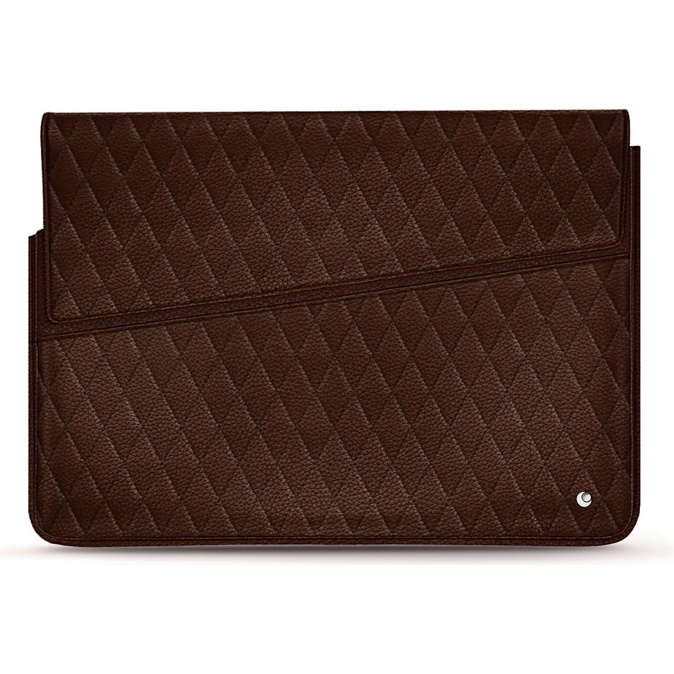 Noreve Lederhülle, Notebooktasche, Braun