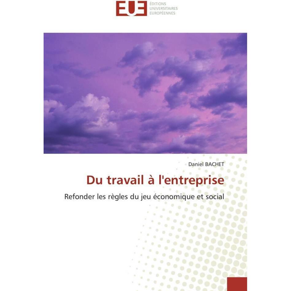 Du travail à l'entreprise, Fachbücher