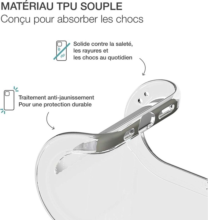 Produktbild Bigben Connected SILITRANSIPSE4 Schutzhülle (Apple iPhone 16)