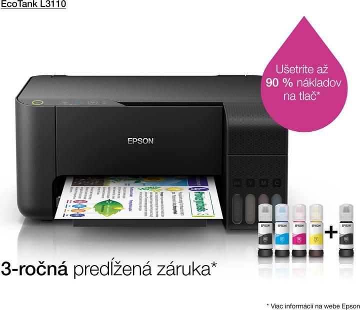 Produktbild Epson EcoTank L3110 (Tintenpatrone, Farbe)