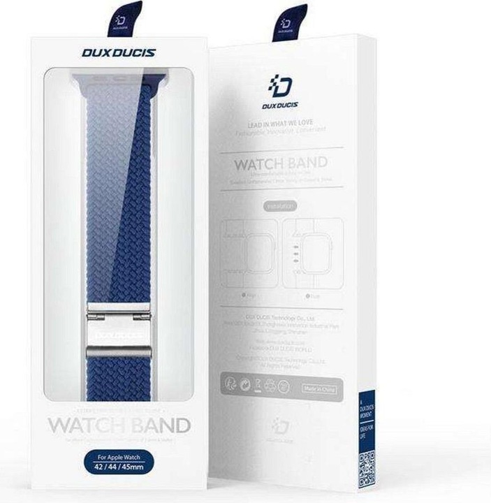 Actual product image Dux Ducis Mixture Pro Armband (38 mm, 40 mm, 41 mm, Nylon, Apple Watch Series 2, Apple Watch Series 1, Apple Watch Series 3, Apple Watch Series 4, Apple Watch Series 5, Apple Watch Series 6, Apple Watch Series 7, Apple Watch Series 8, Apple Watch Series 9, Apple Watch SE)