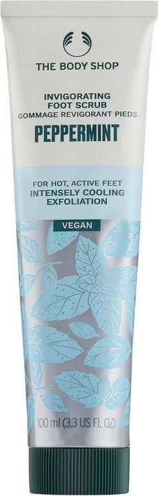 The Body Shop PEPPERMINT Belebendes Bimsstein-Fusspeeling 100 ml (Fussdeodorant & -puder, 100 ml)