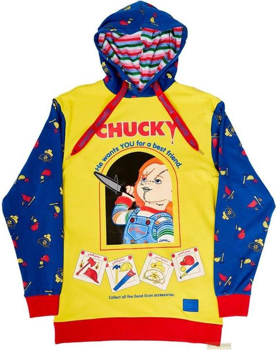 Actual product image Loungefly Child's Play by hooded jacket Chucky Size M (M)