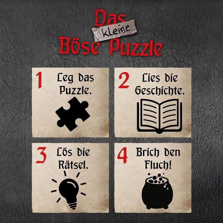 Produktbild Kosmos Story Puzzle 200 Teile / Das kleine Böse Puzzle (200 Teile)