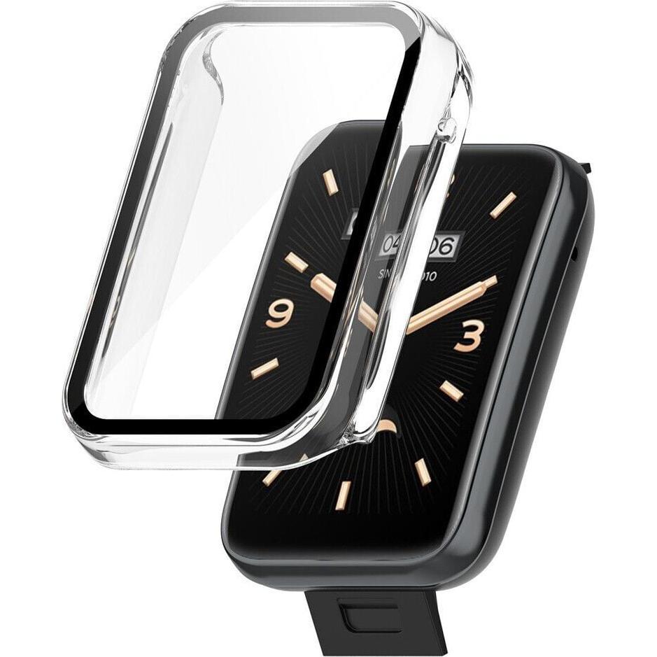 Strap-it TPU-Hülle (Silikon), Uhrenarmband, Transparent