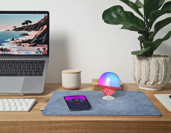 Actual product image Mobility on Board Mega Mush Mushroom Speaker Red (3 h, Electrical connection)