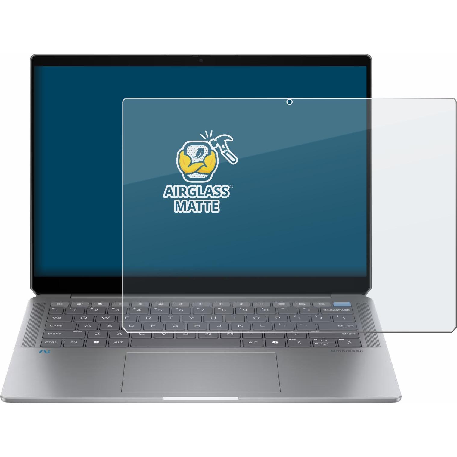 Thumbnail - BROTECT Schutzglas Schutzfolie Glas Folie Displayschutz matt (1"), Notebook Schutzfolie