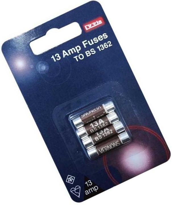 Actual product image Dencon Fuses 13 4-pack (13 A)