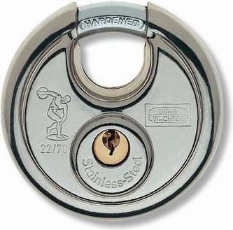 Actual product image Burg Wächter Discus lock Inox