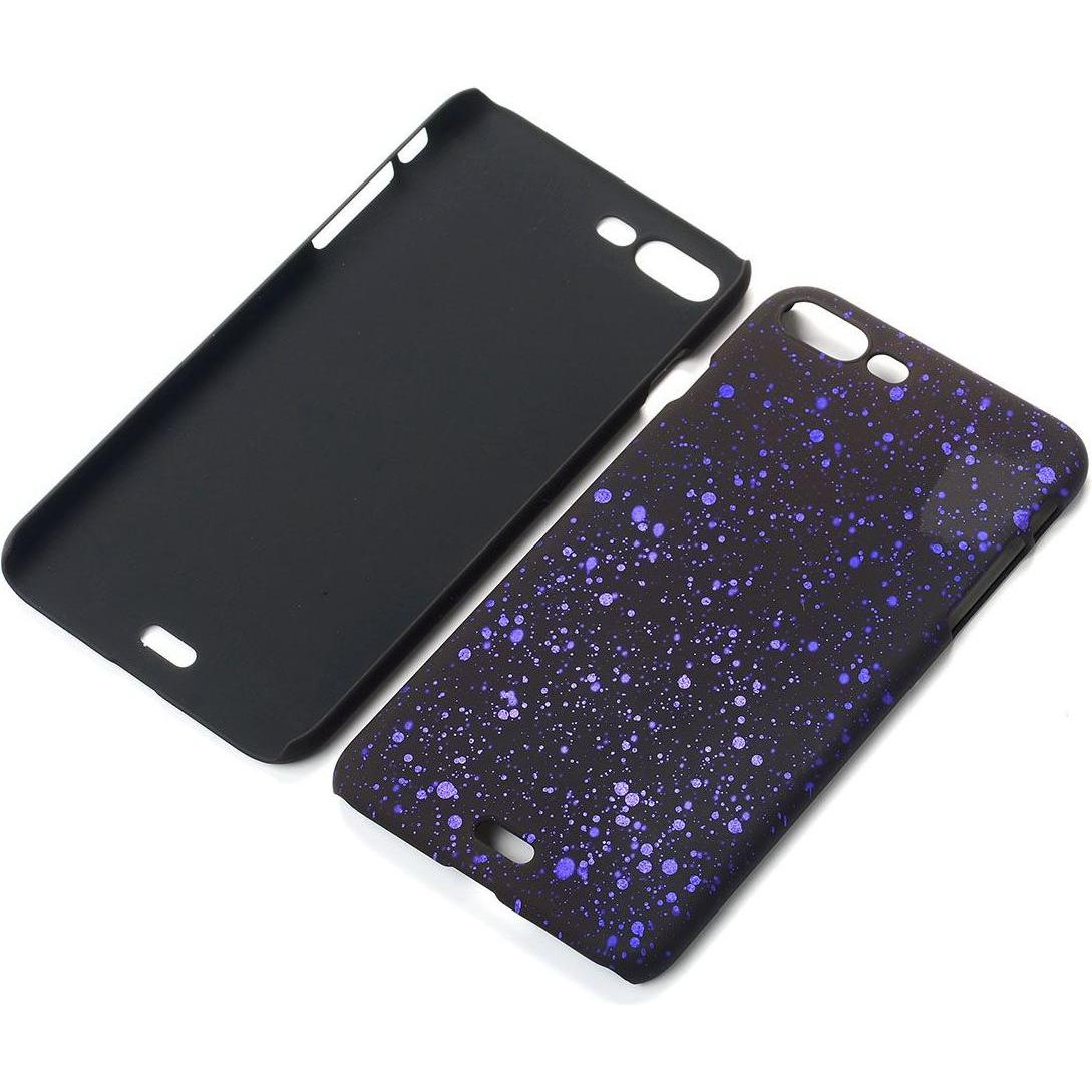 König Design Handy Hülle Schutz Case Bumper Schale für Apple iPhone 7 Plus 3D Sterne Lila Neu (Apple iPhone 7 Plus), Sma...