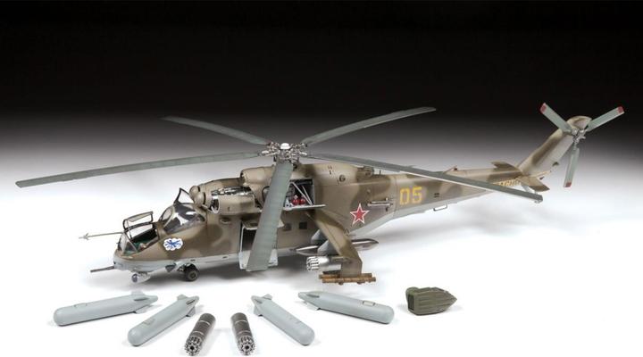 Actual product image 1:48 MIL Mi-24V/VP(HIND)Combat Helicopt.