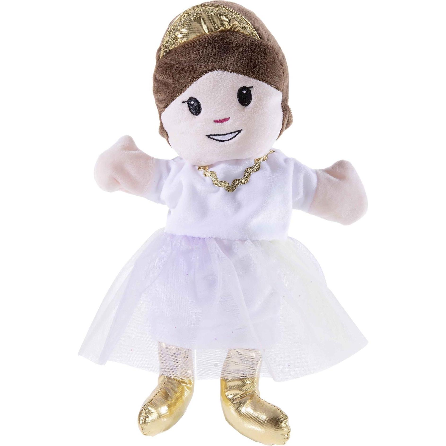 Heunec 395473 - Handpuppe Prinzessin, Handspielpuppe, Stoffpuppe, ca. 24 cm (56742363)