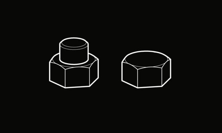 Immagine prodotto Meng-Model Dadi e bulloni SET A (grande)