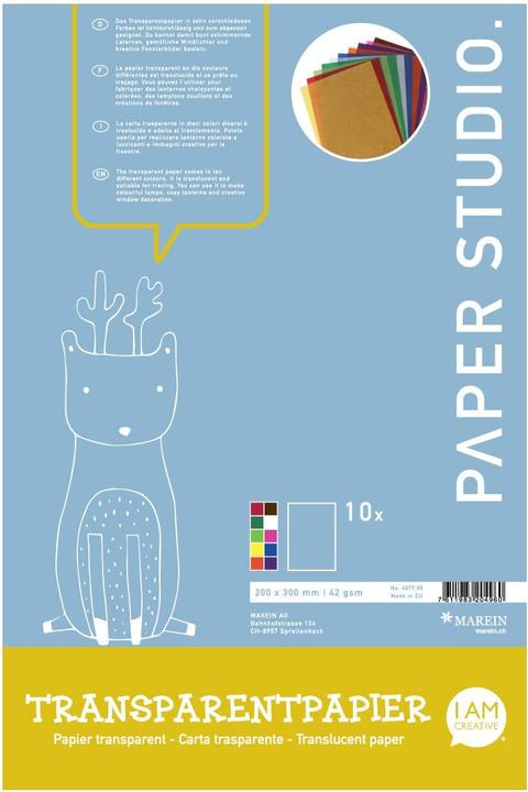 Produktbild I Am Creative Transparentpapier (42 g/m², 10 x)
