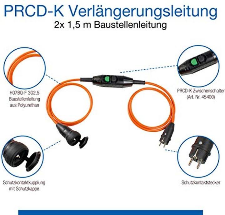 Image du produit As - Schwabe Rallonge PRCD-K avec contact de protection