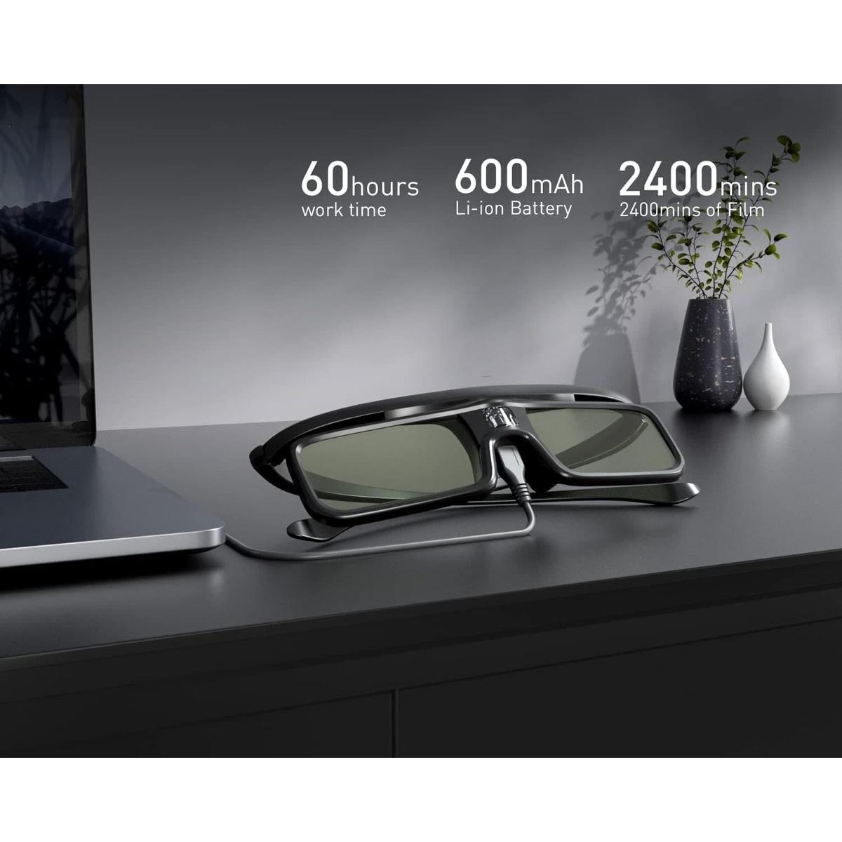 Thumbnail - Dangbei 3D Glasses DLP-Link Rechargeable, Beamer Zubehör, Schwarz