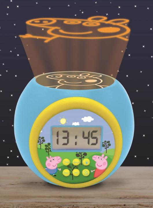Produktbild Lexibook Peppa Pig Projector Alarm Clock with Timer