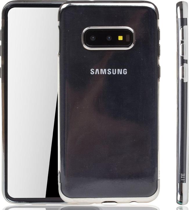 Produktbild König Design Handyhülle für Samsung Galaxy S10e Schutzcase Backcover Bumper Etuis Case Silber (Samsung Galaxy S10e)