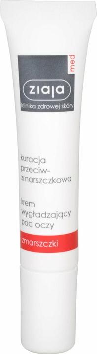 Ziaja Med Anti-Falten Behandlung Glättung 15ml Augencreme (Augenpflege Crème, 15 ml, Tag)