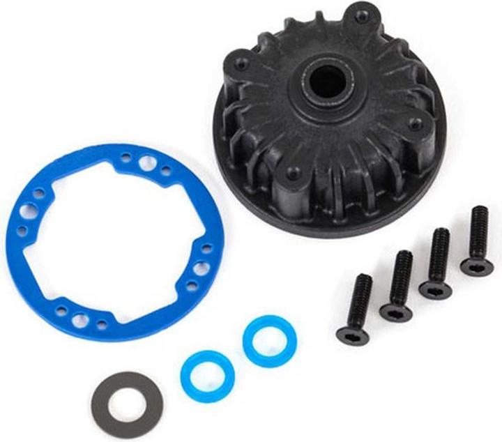 Traxxas 6800 Alloggiamento Differenziale Centrale Con Guarnizioni – Ricambio Originale Per Modelli RC - 5