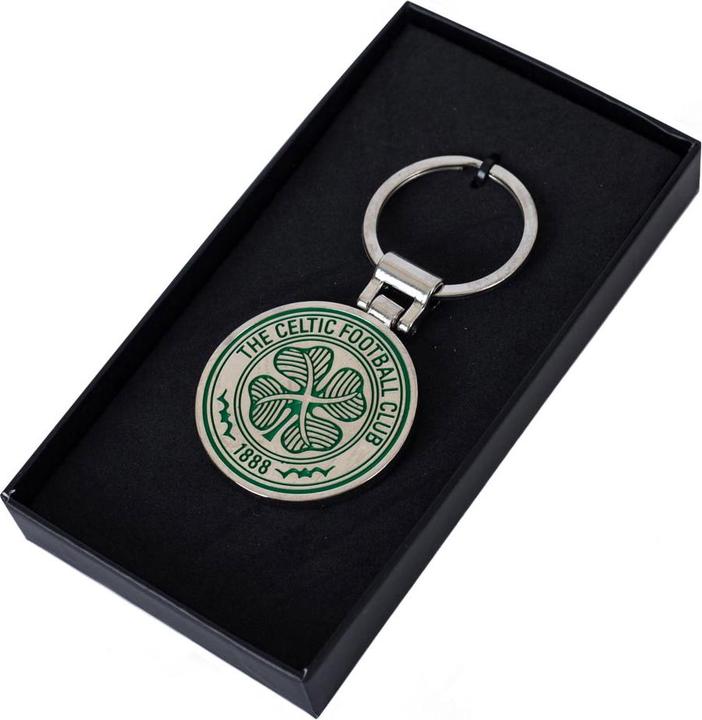 Actual product image Celtic FC Crest Keyring