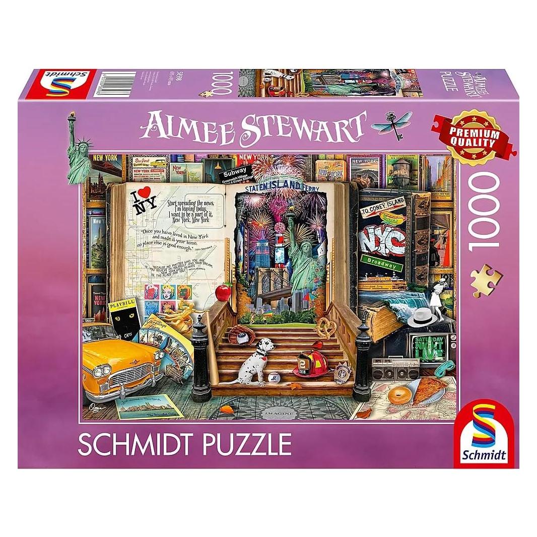 Schmidt Spiele 58598 puzzel Legpuzzel 1000 stuk(s) Stad