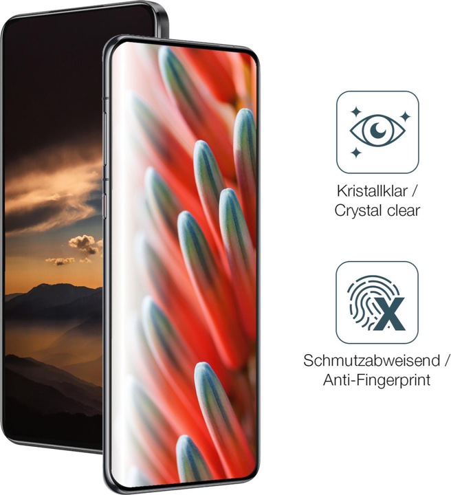 Actual product image Dipos Anti-Shock Screen Protector Clear (1 Piece, Vivo X30)