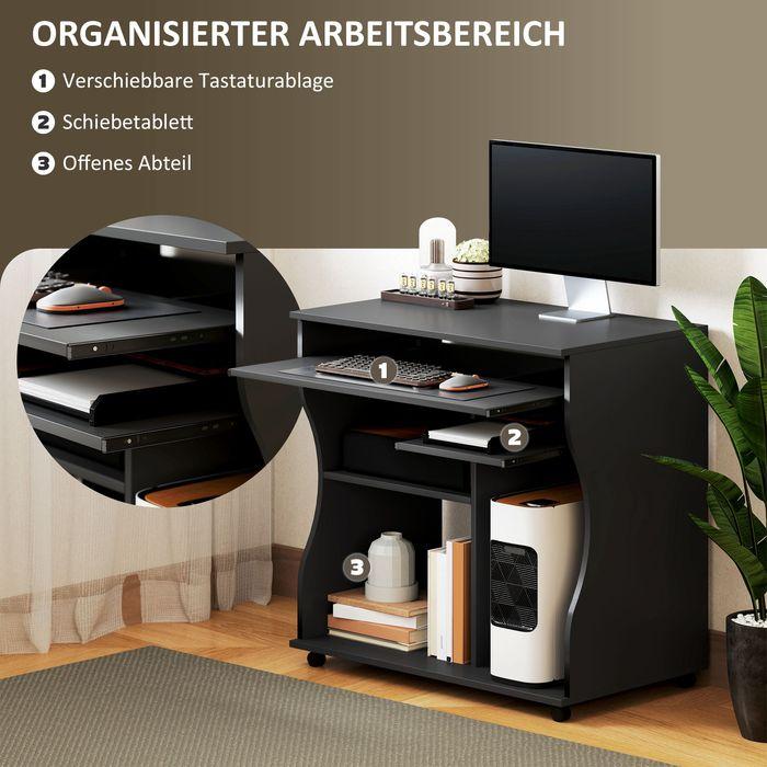 Actual product image Swisshandel24 Computer table (80 x 48 x 75 cm)