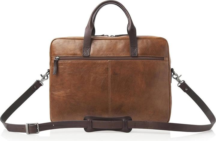 Actual product image Castelijn & Beerens & Beerens - Rien Laptoptas 15,6 + tablet RFID | natural - (17.32")