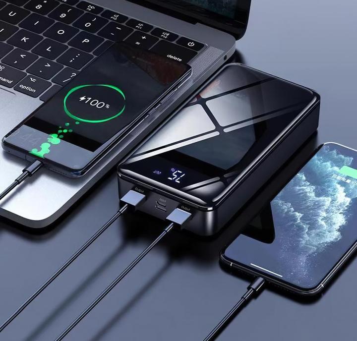 Actual product image Borofone External battery Power Bank BJ8 30000mAh black (30000 mAh, 111 Wh)