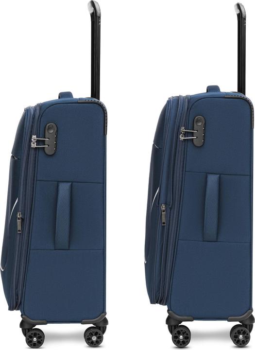 Produktbild Stratic taska 4-Rollen Trolley M 65 cm mit Dehnfalte (74 l, M (50 - 90l))