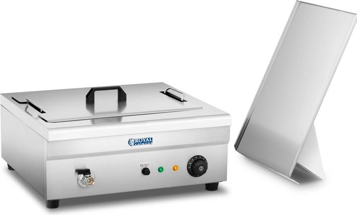 Produktbild Royal Catering Fettbackgerät Donut Berliner 18L Tischgerät Backgerät Friteuse Backwaren 230 V
