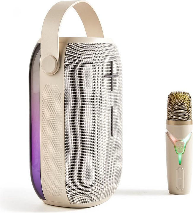 Produktbild Livoo Tragbare kabellose Bluetooth®-Karaoke (5 h)