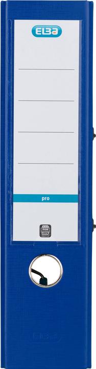 Produktbild Elba Ordner smart PP-Papier, Rückenbreite: 80 mm, hellblau DIN A4, Einband aussen PP (A4, 80 mm, 1 Stück)