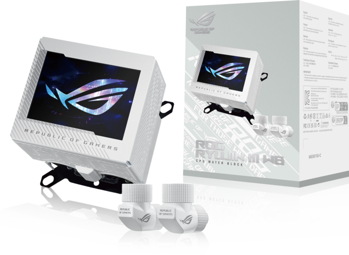 Produktbild ASUS ROG RYUJIN III WB WHT CPU Cooler