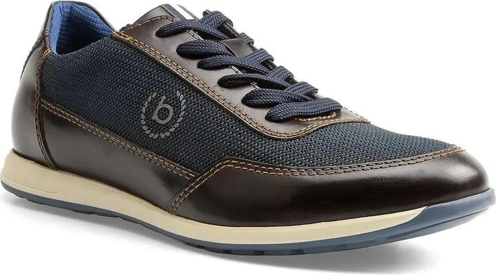 Beige chiaro, Blu scuro, Marrone scuro