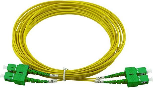 Actual product image BlueOptics Duplex fibre optic patch cable SC-SC singlemode 2 metre (2 m)