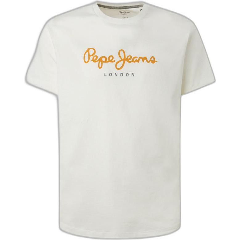 Pepe Jeans, Herren, Shirt, t-shirt eggo n, Weiss, (M)