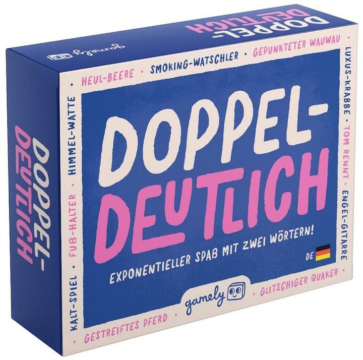 Actual product image Gamely D Version von Clues in Twos (German, 2 - 8 Players)