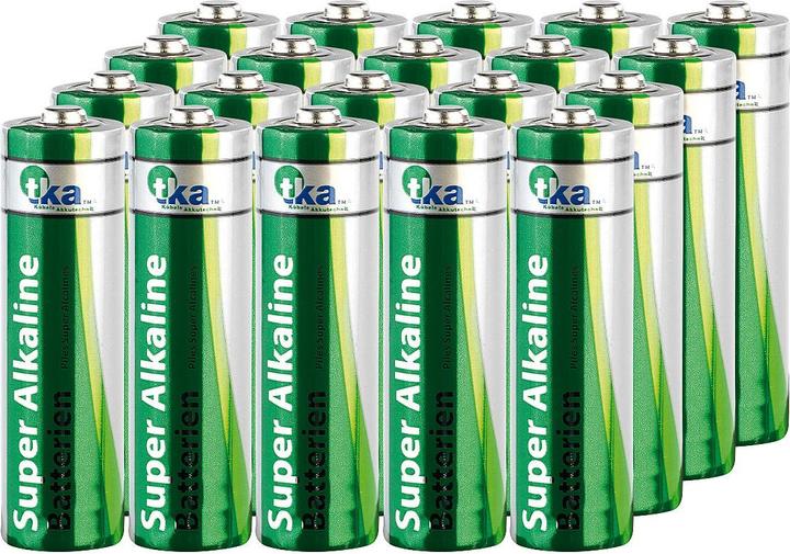 Immagine prodotto TKA Super-Alkaline-Batterien (20 pz., AA, 2800 mAh)