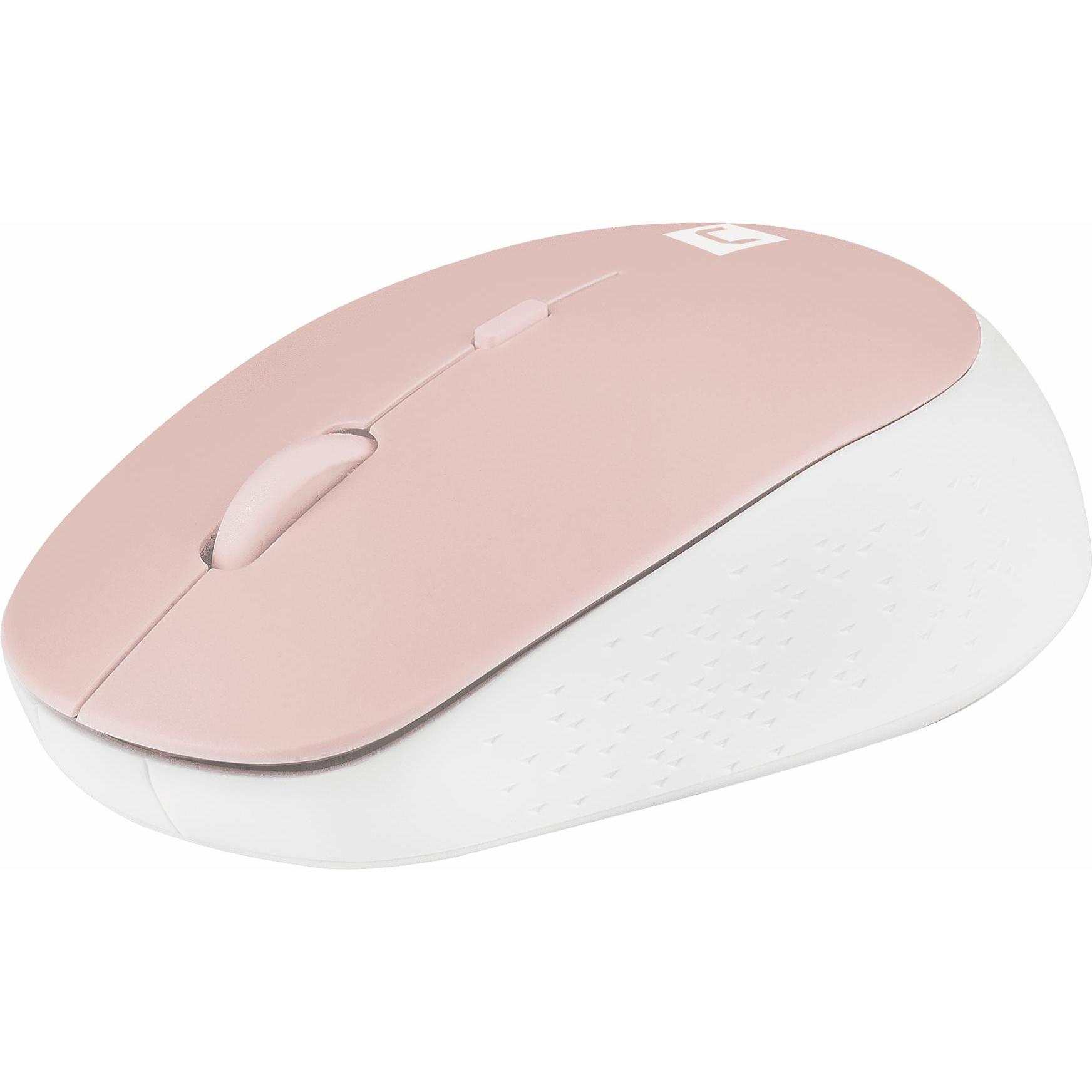 Genesis Mouse Harrier 2 senza fili, bianco/rosa, Bluetooth (Senza fili), Mouse, Bianco, Pink