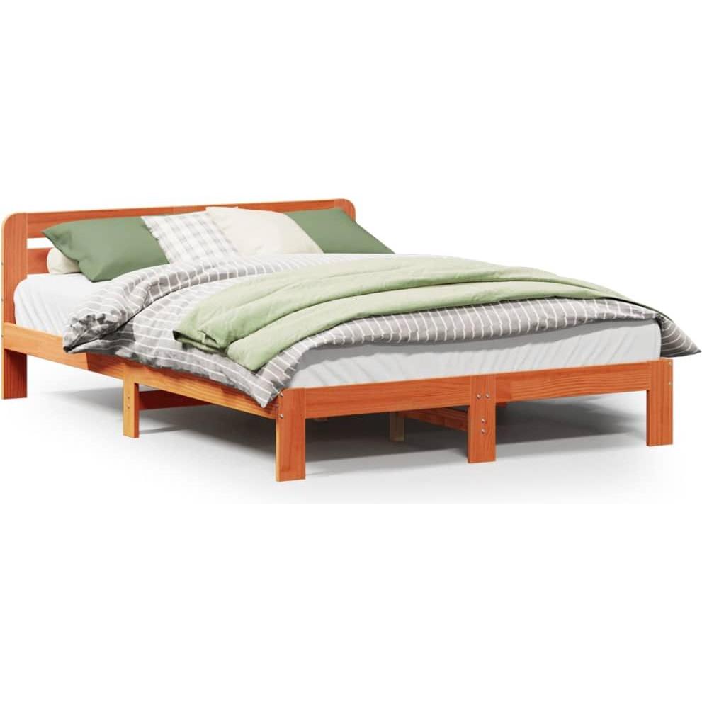 VidaXL, Bett, Bett ohne Matratze (135 x 190 cm)