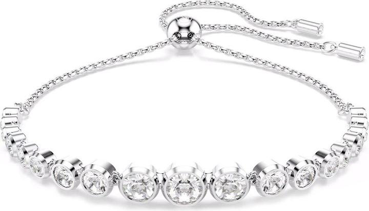 Productafbeelding Swarovski Imber Tennis Armband Gemischte Rundschliffe Weiss (24 cm, Metaal)