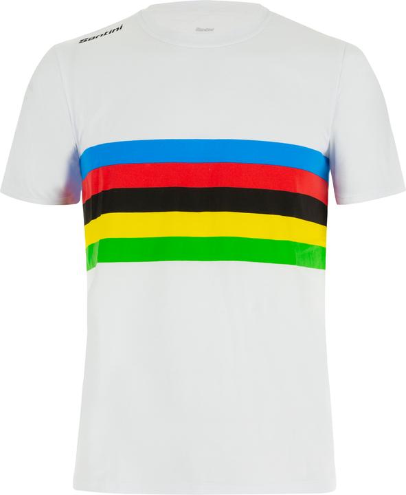 Actual product image Santini T-Shirt UCI Rainbow World Champion Herren (XS)