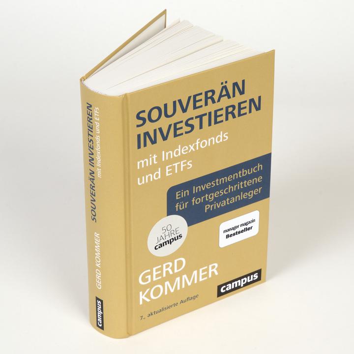 Produktbild Souverän investieren mit Indexfonds und ETFs (Deutsch, Gerd Kommer, 2025)