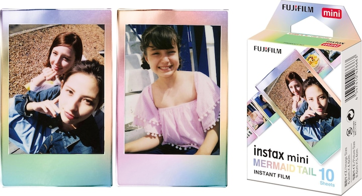 Actual product image Fujifilm Instax Mini Mermaid Tail 10 sheets (Instax Mini)