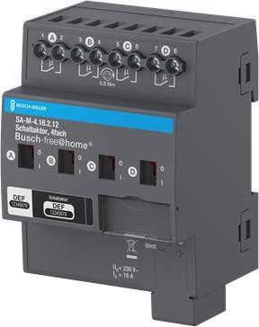 Produktbild Busch-Jaeger BJ SA-M-4.16.2.12 Schaltaktor 4fach 16A (Schaltaktor)