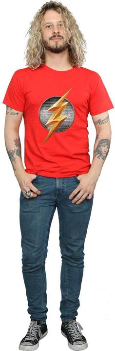 Immagine prodotto Justice League Movie Flash Emblem Maglietta Uomo (M)