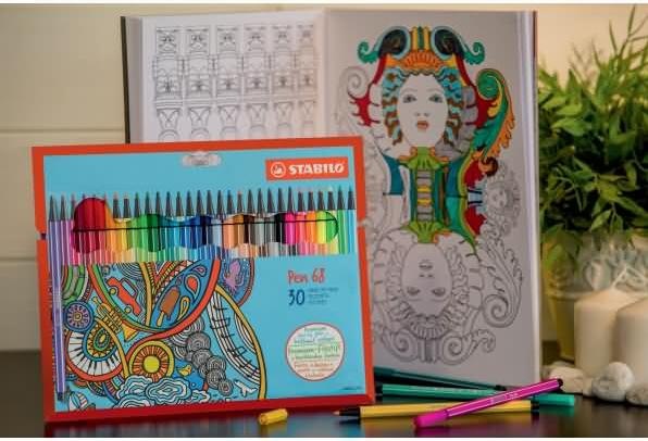 Actual product image STABILO Pen 68 (Sorted, 30 x)